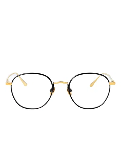 LINDA FARROW JULES ROUND-FRAME GLASSES