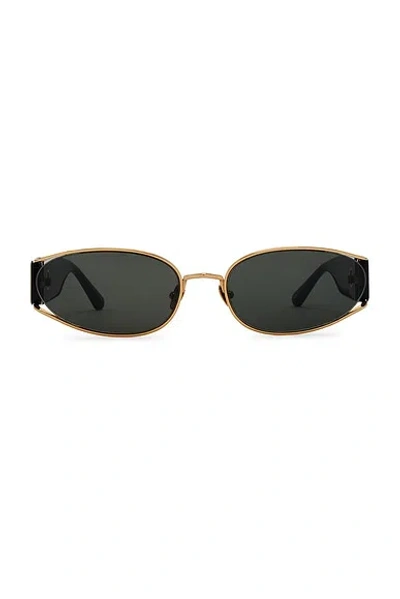 LINDA FARROW SHELBY CAT EYE SUNGLASSES