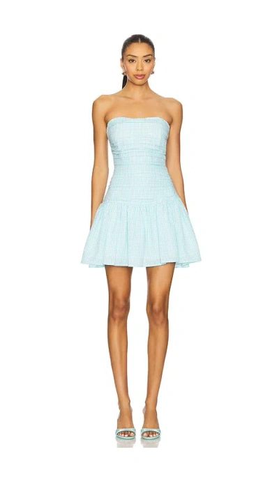 LINE & DOT SUREE GINGHAM DRESS