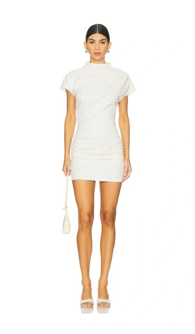 LINE & DOT X REVOLVE ARCHER DRAPED MINI DRESS