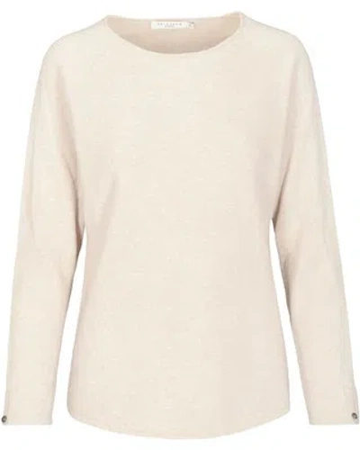 LINEA IN LINEA KASCHMIR PULLOVER MIT RUNDHALS KRAGENLOS LANGARM PULLOVER DAMEN NEU