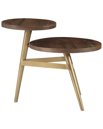 LINON LINON DENMAN 2-TIERED SIDE TABLE