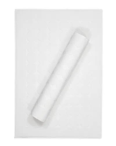 LINUM HOME TEXTILES LINUM HOME TEXTILES SET OF 2 SINEMIS CIRCLE DESIGN BATH MATS