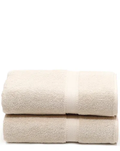 LINUM HOME TEXTILES LINUM HOME TEXTILES SET OF 2 SINEMIS TERRY BATH TOWELS