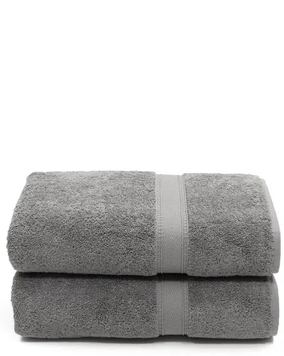 LINUM HOME TEXTILES LINUM HOME TEXTILES SET OF 2 SINEMIS TERRY BATH TOWELS