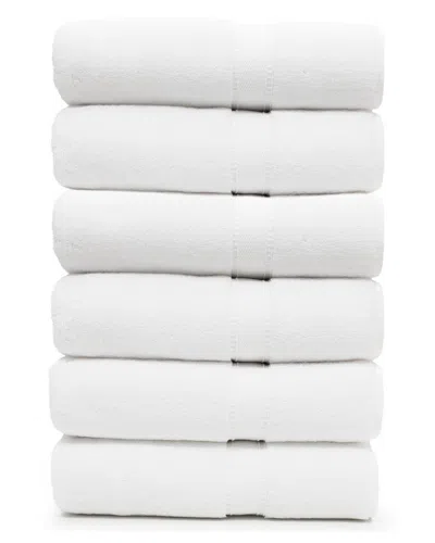 LINUM HOME TEXTILES LINUM HOME TEXTILES SET OF 6 SINEMIS TERRY BATH TOWELS