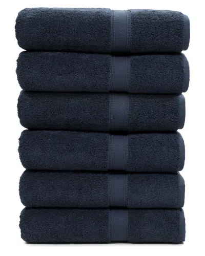 LINUM HOME TEXTILES LINUM HOME TEXTILES SET OF 6 SINEMIS TERRY BATH TOWELS