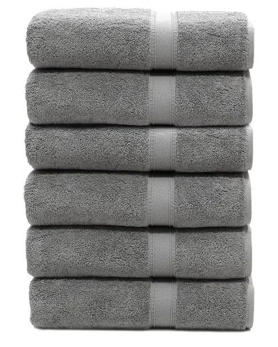 LINUM HOME TEXTILES LINUM HOME TEXTILES SET OF 6 SINEMIS TERRY BATH TOWELS