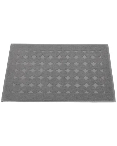 LINUM HOME TEXTILES LINUM HOME TEXTILES SINEMIS CIRCLE DESIGN BATH MAT