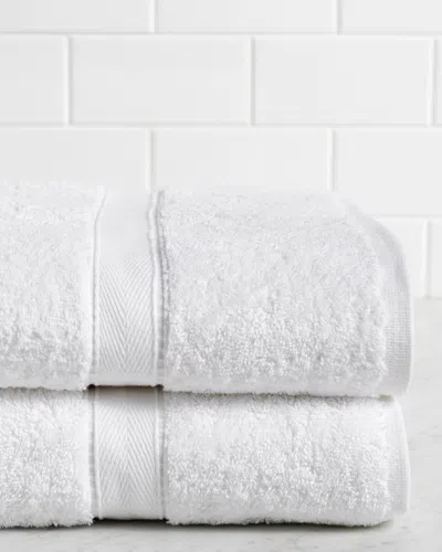 LINUM HOME TEXTILES LINUM HOME TEXTILES TERRY SET OF 2 BATH SHEETS