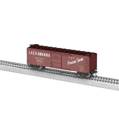 LIONEL HO SCALE DELAWARE & LACKAWANNA WESTERN PHOEBE SNOW BOX CAR NO.30710 MODEL TRAIN