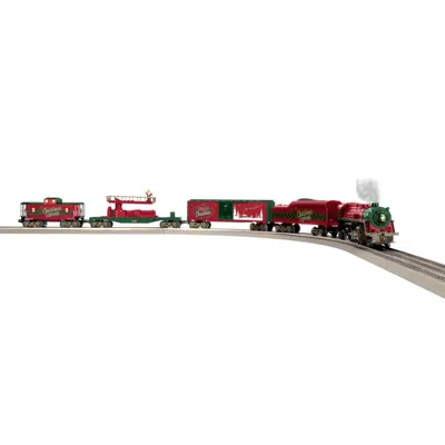 LIONEL O CHRISTMAS CELEBRATION LIONCHIEF SET WITH 2-4-2 STEAM LOCOMOTIVE
