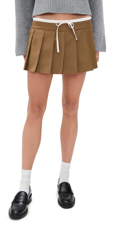 LIONESS DYNASTY SKORT TAN
