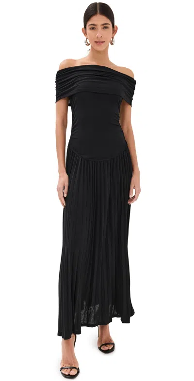 LIONESS FIELD OF DREAMS MAXI DRESS ONYX