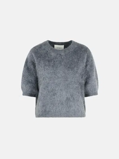 LISA YANG 'JUNIPER' GRAPHITE CASHMERE SWEATER