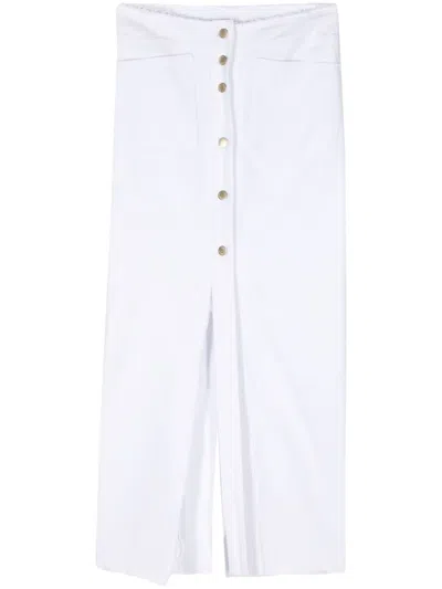 LITKOVSKAYA ELISE DENIM MAXI SKIRT