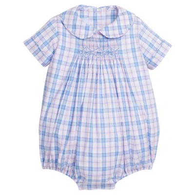 LITTLE ENGLISH LITTLE ENGLISH KIDS' CHEST SMOCKED BUBBLE