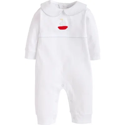 LITTLE ENGLISH LITTLE ENGLISH KIDS' CROCHET PLAYSUIT