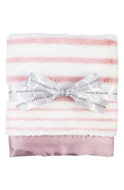 LITTLE GIRAFFE LITTLE GIRAFFE LUXE STRAND FAUX FUR BLANKET