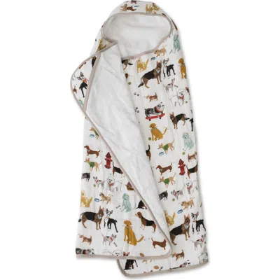 LITTLE UNICORN LITTLE UNICORN COTTON MUSLIN & TERRY HOODED TOWEL