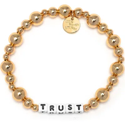 LITTLE WORDS PROJECT LITTLE WORDS PROJECT TRUST BEADED STRETCH BRACELET