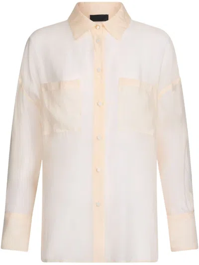 LIU •JO ORGANZA SHIRT