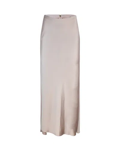 LIU •JO LONG PINK SATIN SKIRT