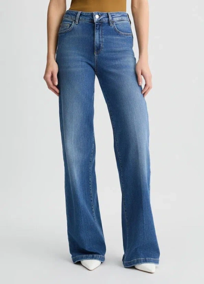 LIU •JO JEANS WOMAN LIU JO GOOD FLARES UA5279 D4988 788