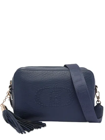 LIU •JO LOGO-EMBELLISHED TASSEL CROSS BODY BAG