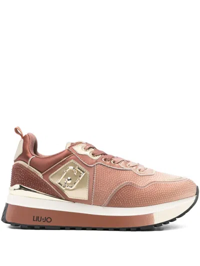 LIU •JO LOGO-PLAQUE PLATFORM TRAINERS