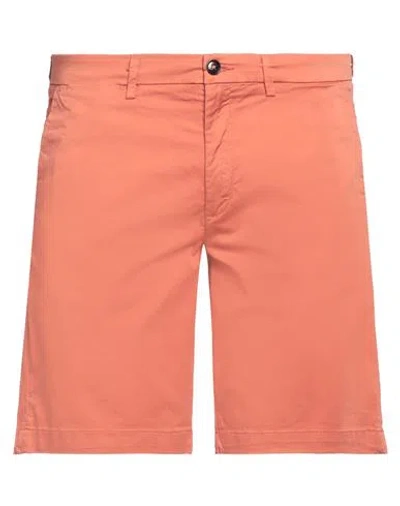 LIU •JO MAN LIU •JO MAN MAN SHORTS & BERMUDA SHORTS BRICK SIZE 32 COTTON, ELASTANE