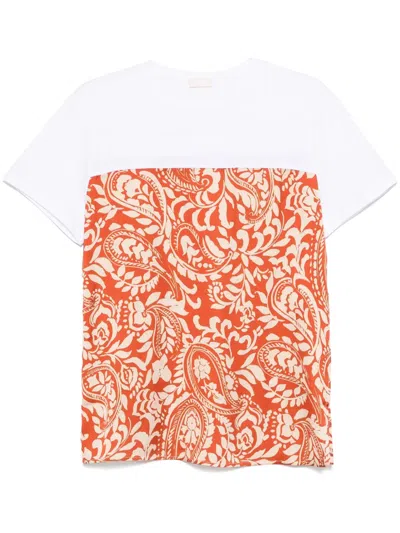 LIU •JO PAISLEY-PRINT T-SHIRT