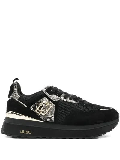 LIU •JO PANELLED SNEAKERS