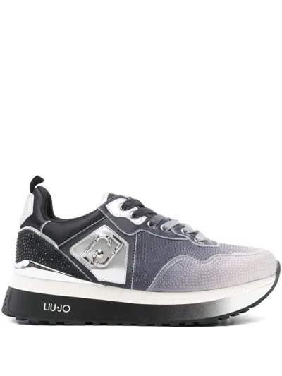 LIU •JO PANELLED SNEAKERS