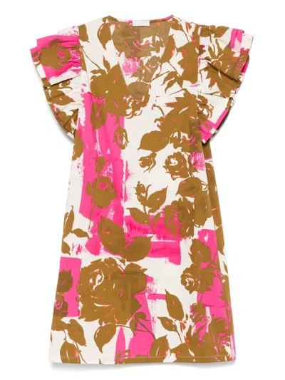 LIU •JO POPLIN MINI DRESS