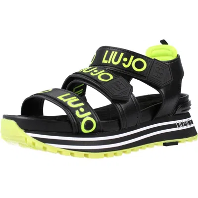 LIU •JO SANDALEN/SANDALETTEN LIU-JO MAXI WONDER SAN 117496 SCHWARZ