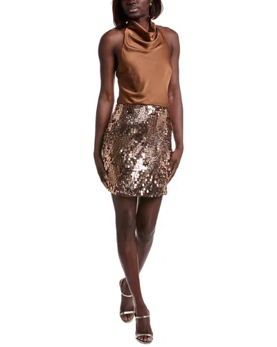 LIV FOSTER LIV FOSTER MIDI DRESS LIV FOSTER HALTER SEQUIN MINI DRESS