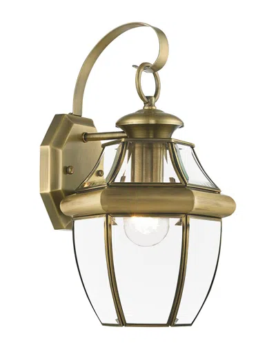 LIVEX LIGHTING LIVEX LIGHTING 1-LIGHT OUTDOOR WALL LANTERN