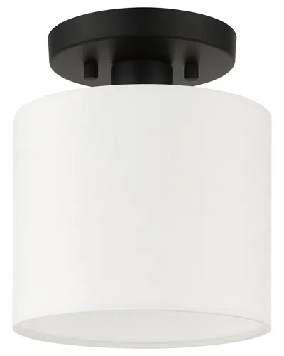 LIVEX LIGHTING LIVEX LIGHTING 1-LIGHT SEMI FLUSH