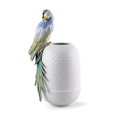 LLADRÒ MACAW BIRD VASE