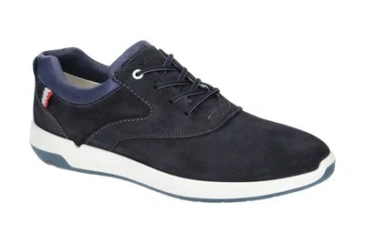 LLOYD LLOYD ALLISON HERRENSCHUHE - SPORTLICHE HALBSCHUHE - SCHNÜRSCHUHE BLAU NEU