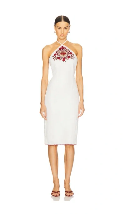 LOBA MARIA EMBROIDERED DRESS