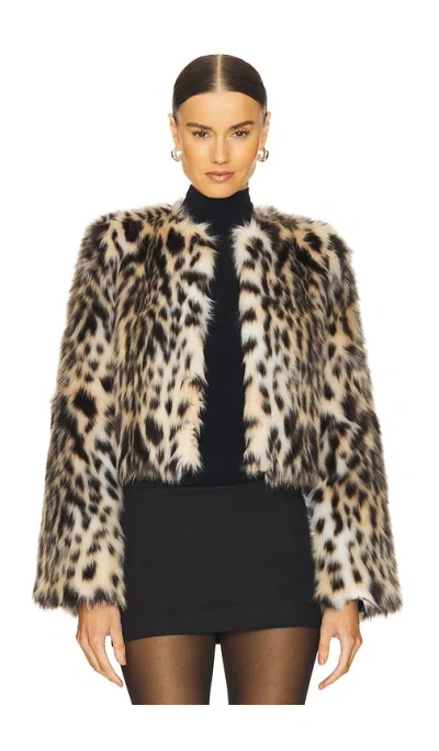 LOBA PURRLA FAUX FUR JACKET