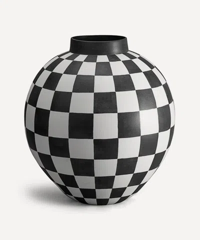 L'OBJET L'OBJET DAMIER X-LARGE VASE