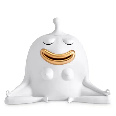 L'OBJET L'OBJET HAAS MEDITATOR WHITE INCENSE BURNER