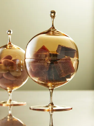 LOBMEYR HAND-BLOWN CRYSTAL CANDY DISH II