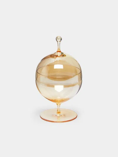 LOBMEYR HAND-BLOWN CRYSTAL CANDY DISH III