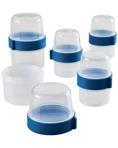 LOCK & LOCK DNU LOCKNLOCK TWO WAY 10PC CLEAR FOOD STORAGE CONTAINER SET