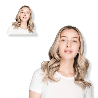 LOCKS & MANE 12" CLIP-IN HUMAN HAIR EXTENSION - TOASTED MARSHMALLOW