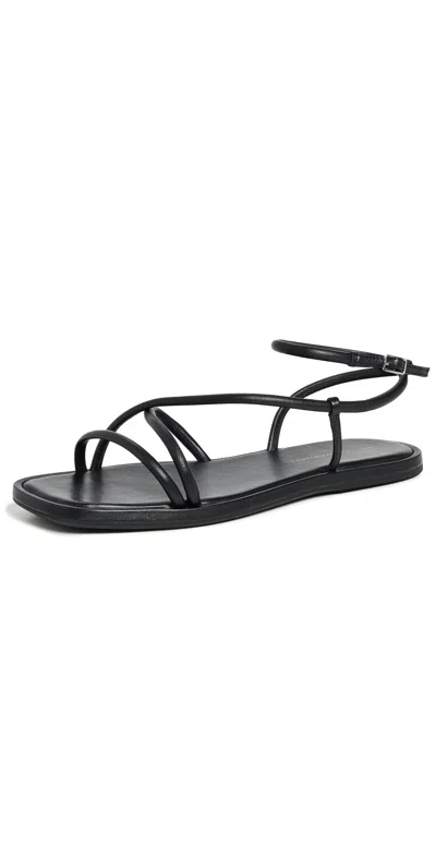 LOEFFLER RANDALL NOOR STRAPPY SANDALS BLACK